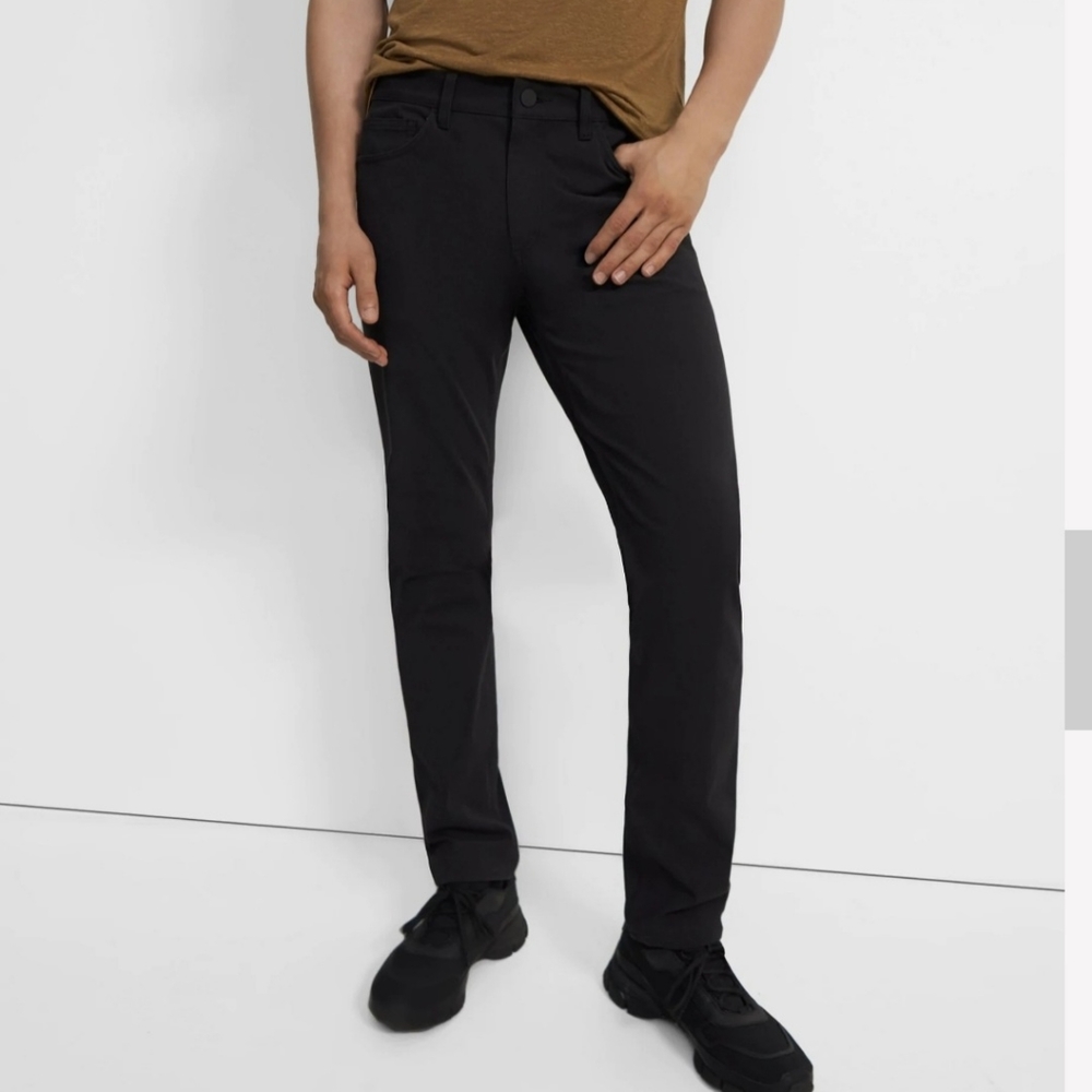 Theory Raffi Black Pants In Neoteric Size 32